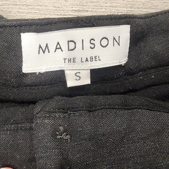 Madison the Label Small Black Pants - Picture 2 of 5